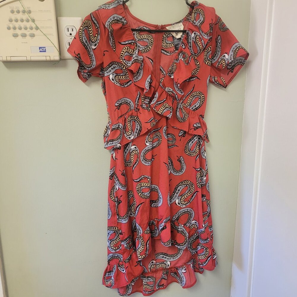Sacred Hawk Snake Dress Size S